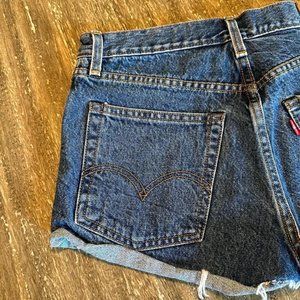 Levi’s Button Front Denim Shorts